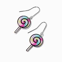 Swirl Lollipop Drop Earrings