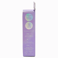 Red Outline Long Almond Vegan Faux Nail Set - 24 Pack