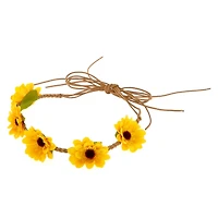 Sunflower Tie Headwrap - Yellow