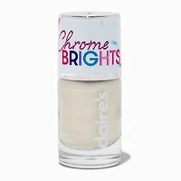 Chrome Brights Single Nail Polish - White