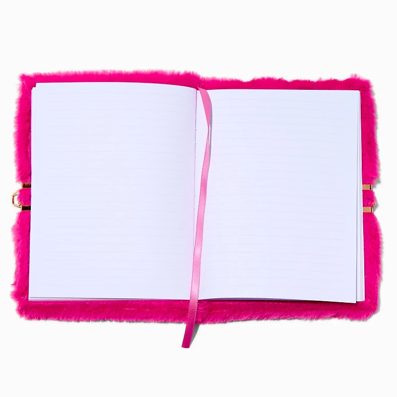 Cherry Icons Furry Lock Diary