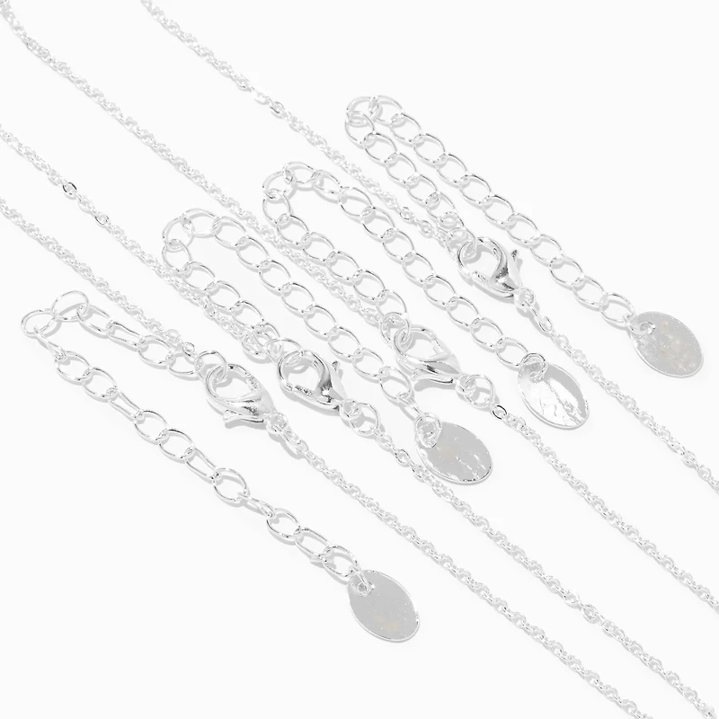 Best Friends Happy Daisy Pendant Necklaces - 4 Pack