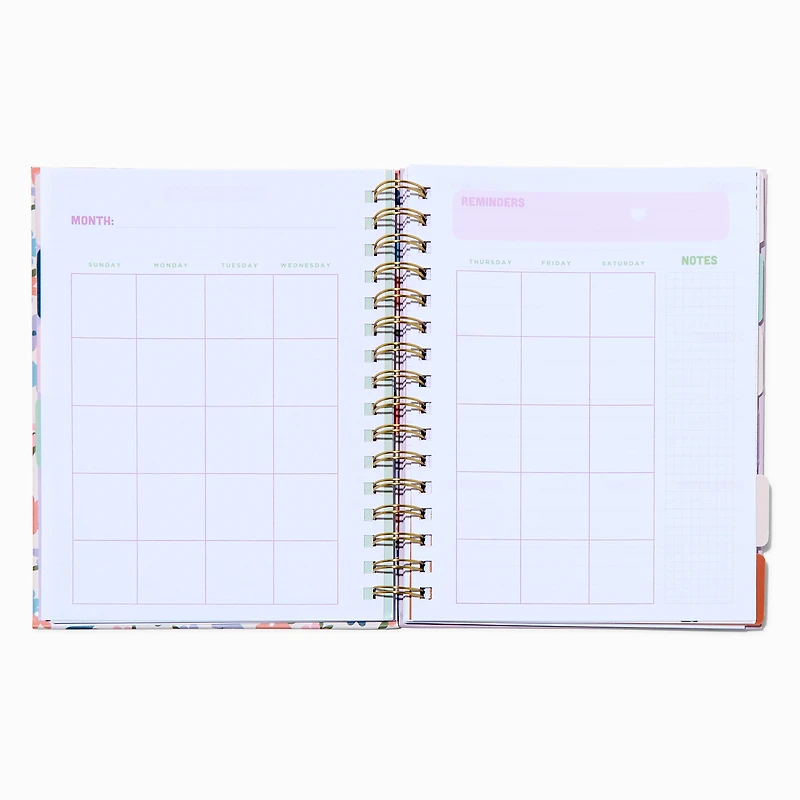 "Good Days Ahead" Floral Weekly Planner