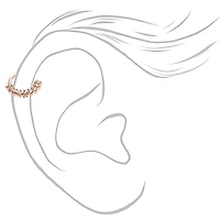 Mixed Metal 18G Crystal Cartilage Hoop Earrings - 3 Pack