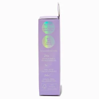 Gold Celestial French Tip Short Almond Vegan Faux Nail Set - 24 Pack
