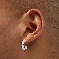 Gold-tone Bow & Pearl Mixed Stud & Hoop Earrings - 6 Pack