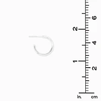 C LUXE by Claire's Sterling Silver 16mm Hoop Earrings