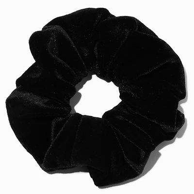 Black Velvet Hair Scrunchie