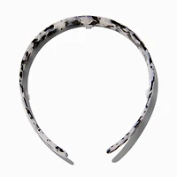 Black Tortoiseshell Plastic Headband