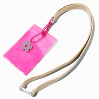 DIY Pink & Ivory Lanyard