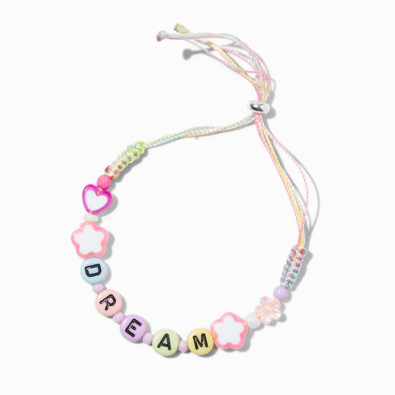"Dream" Beaded Adjustable Bracelet