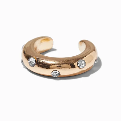 Gold-tone Starburst Stackable Ear Cuff 