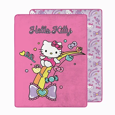 Hello Kitty® Hello Dreams Reversible Silk touch Throw Blanket
