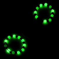 Halloween Creepville Glow in the Dark Beaded Stretch Bracelets - 5 Pack