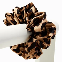 Neutral Cheetah Print Giant Hair Scrunchie