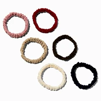 Neutral Silky Hair Ties - 6 Pack