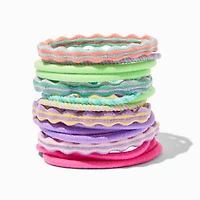 Neon Bubble Hair Ties - 16 Pack