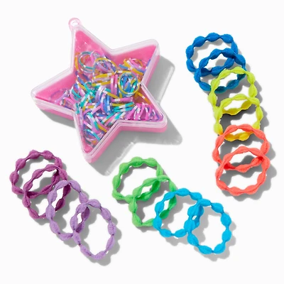 Claire's Club Star Bubble Hair Tie Set