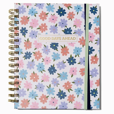 "Good Days Ahead" Floral Weekly Planner