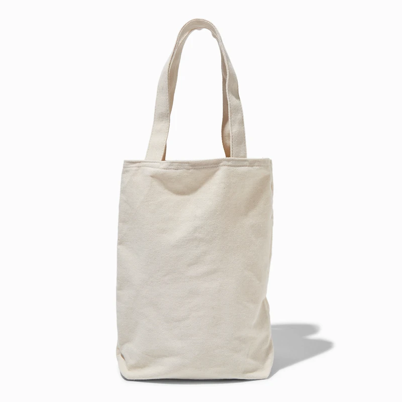 DIY Cream Tote Bag