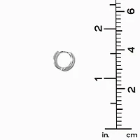 Silver-tone Earring Stackables Set - 3 Pack