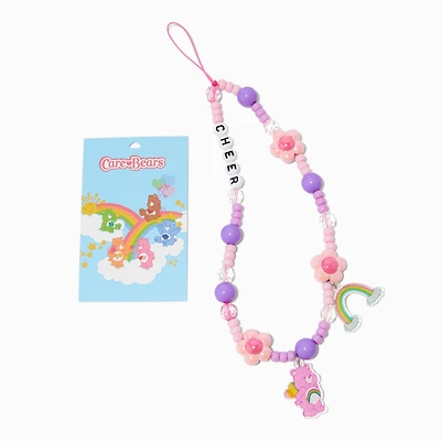 Care Bears™ Beaded Cheer Bear Phone Wrist Strap