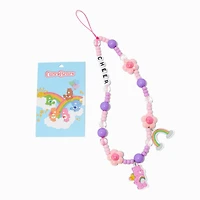 Care Bears™ Beaded Cheer Bear Phone Wrist Strap