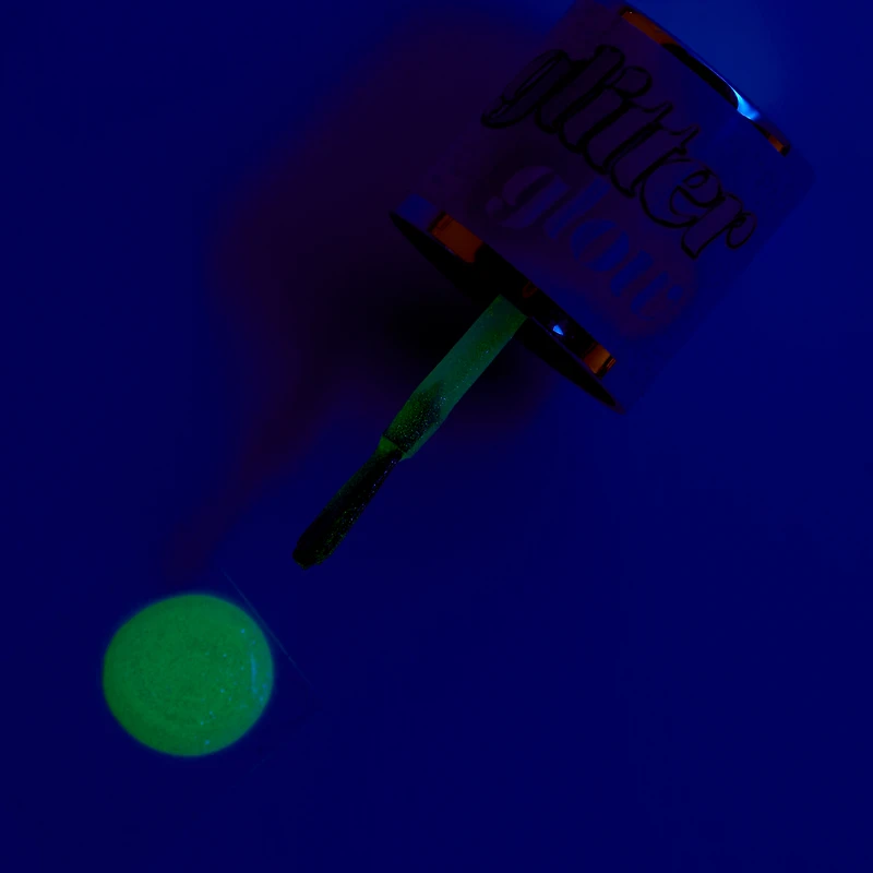 Glitter Glow Vegan Glow in The Dark Nail Polish - Periwinkle