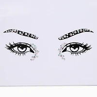 Silver Inner Corner Eye Gems