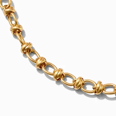 Gold-tone Chunky Chain Necklace