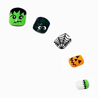 Halloween Icons Square Press On Faux Nail Set - 24 Pack