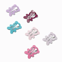 Claire's Club Bear Shaped Snap Hair Clips - 6 Pack