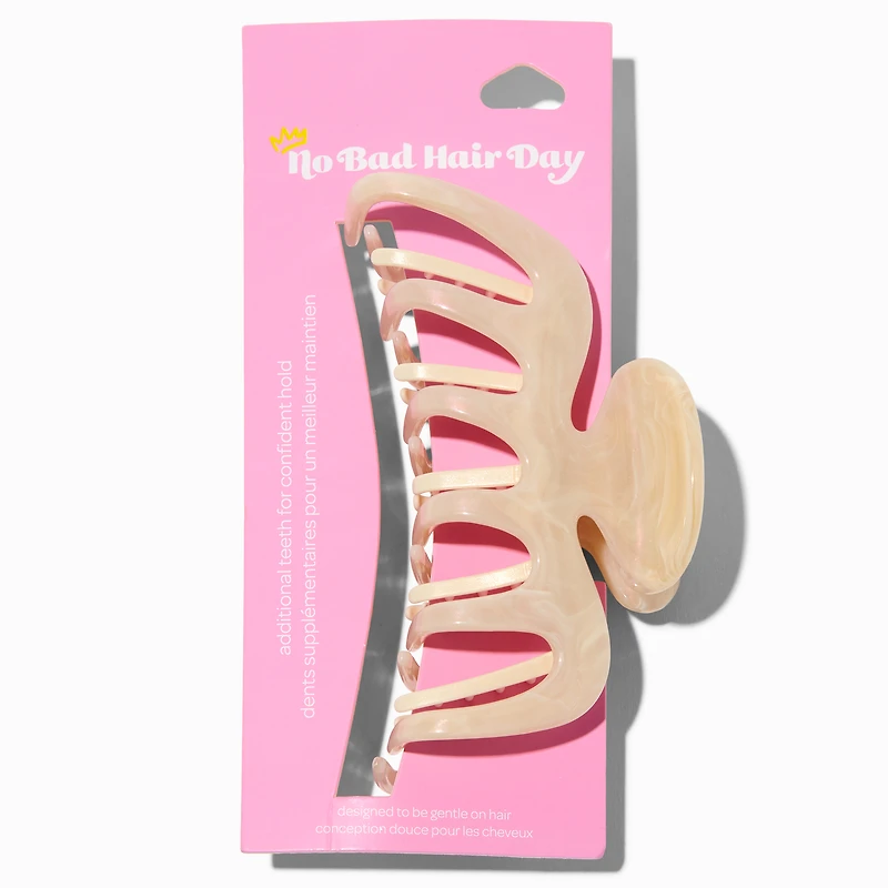 No Bad Hair Day Cream Medium Hair Claw