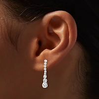 Silver-tone Delicate Teardrop Y-Neck Jewelry Set - 3 Pack
