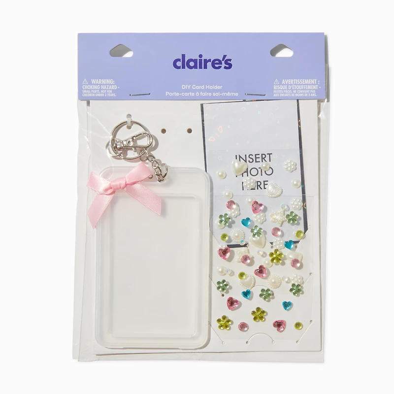 Pink Bow DIY Card Holder