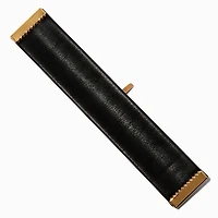 Black Snap-On Ponytail Holder Hair Tie
