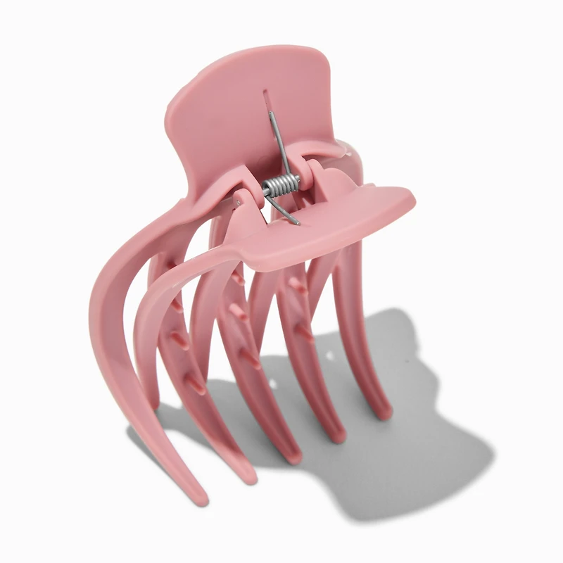 Extra Large Mauve Pink Yoga Hair Claw