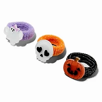 Halloween Icons Rolled Hair Ties - 6 Pack