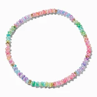 Claire's Club Multi Balloon Bead Stretch Necklace