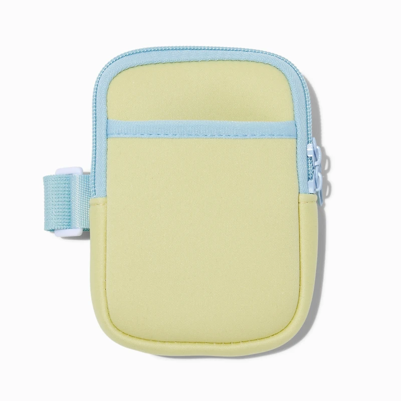 Pastel Yellow Water Bottle Pouch