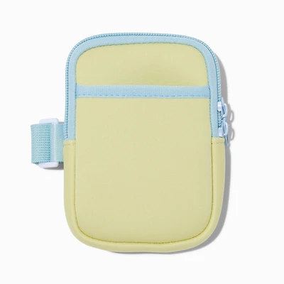 Pastel Yellow Water Bottle Pouch