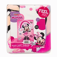 Disney Minnie Mouse Silk Touch Throw Blanket