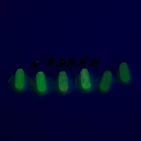Glow the Dark Mystical Gem Earrings Set - 6 Pack
