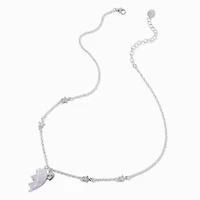 Best Friends Iridescent Split Heart Pendant Necklaces - 2 Pack