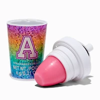 Initial Shaker Cup Flavored Lip Balm