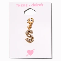 T H E M E x Claire's Gold-tone S Initial Charm