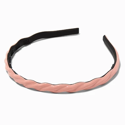 Mauve Twist Adjustable Headband