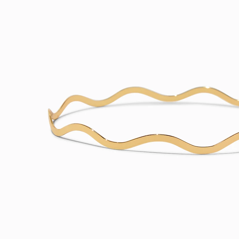 Gold Zig Zag Metal Headband