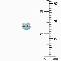 Glitter Panda & Cat Paw Acrylic Stud Earrings - 3 Pack
