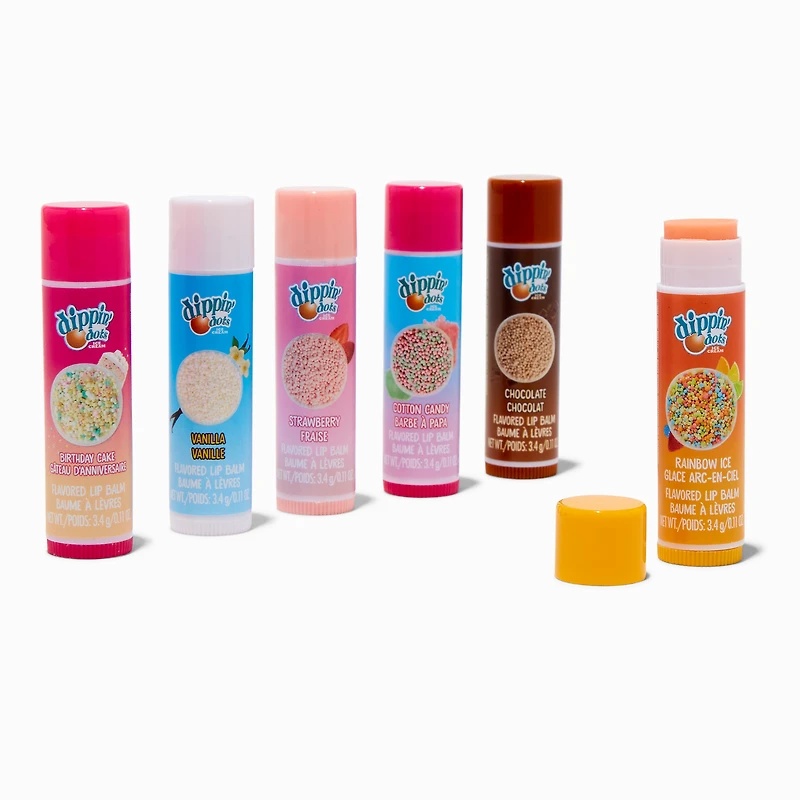 Dippin' Dots® Claire's Exclusive Flavored Lip Balm Set - 6 Pack